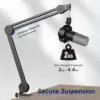 FIFINE BM63 - Mikrofonarm mit 3/8″-auf-5/8″-Adapter — 2 FIFINE BM63 - Mikrofonarm mit 3/8″-auf-5/8″-Adapter — 2