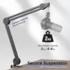 FIFINE BM63 - Heavy-duty scissor boom arm for microphones — 2 FIFINE BM63 - Heavy-duty scissor boom arm for microphones — 2