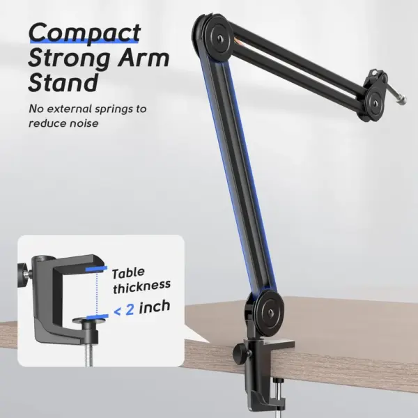 FIFINE BM63 - Heavy-duty scissor boom arm for microphones — 5 FIFINE BM63 - Heavy-duty scissor boom arm for microphones — 5