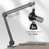 FIFINE BM63 - Braccio per microfono a forbice in metallo — 2 FIFINE BM63 - Braccio per microfono a forbice in metallo — 2