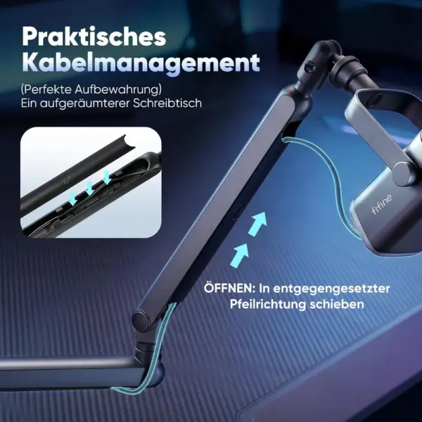FIFINE BM88 - Low-Profile-Mikrofonarm aus Metall — 5 FIFINE BM88 - Low-Profile-Mikrofonarm aus Metall — 5