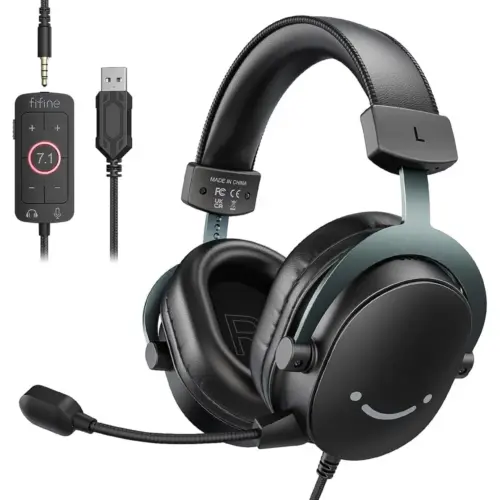 FIFINE H9 - USB and 3.5 mm gaming headset with 7.1 surround — 1 FIFINE H9 - USB and 3.5 mm gaming headset with 7.1 surround — 1
