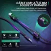 FIFINE H9 - Casque gaming 7.1 USB et jack 3,5 mm — 2 FIFINE H9 - Casque gaming 7.1 USB et jack 3,5 mm — 2