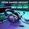 FIFINE H9 - Cuffie gaming 7.1 USB e jack con microfono rimovibile — 3 FIFINE H9 - Cuffie gaming 7.1 USB e jack con microfono rimovibile — 3