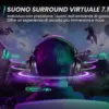 FIFINE H9 - Cuffie gaming 7.1 USB e jack con microfono rimovibile — 4 FIFINE H9 - Cuffie gaming 7.1 USB e jack con microfono rimovibile — 4