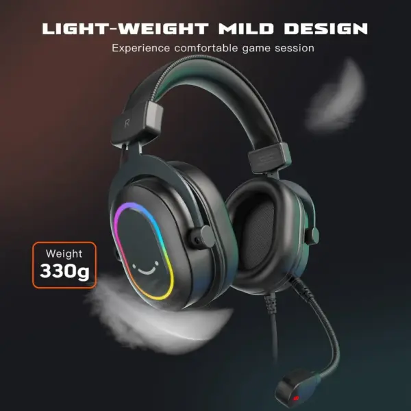 FIFINE H6 - USB gaming headset with 7.1 surround and detachable mic — 5 FIFINE H6 - USB gaming headset with 7.1 surround and detachable mic — 5