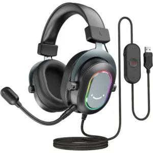 FIFINE H6 - Auriculares gaming con sonido envolvente 7.1 y RGB — 1