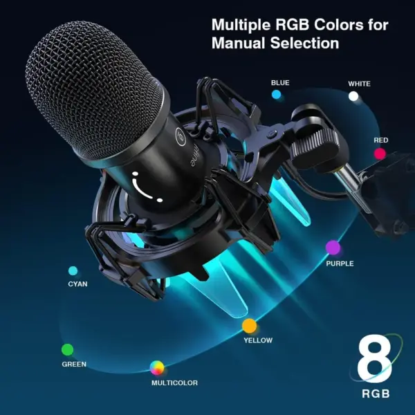 FIFINE K651 - Dynamisches USB-Mikrofon-Kit mit Arm — 3 FIFINE K651 - Dynamisches USB-Mikrofon-Kit mit Arm — 3