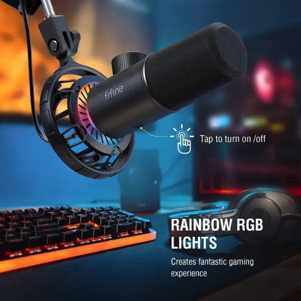 FIFINE K658 - Dynamic USB gaming microphone with RGB — 3 FIFINE K658 - Dynamic USB gaming microphone with RGB — 3