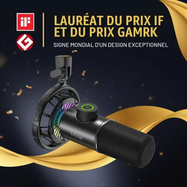 FIFINE K658 - Micro dynamique USB RGB — 2 FIFINE K658 - Micro dynamique USB RGB — 2