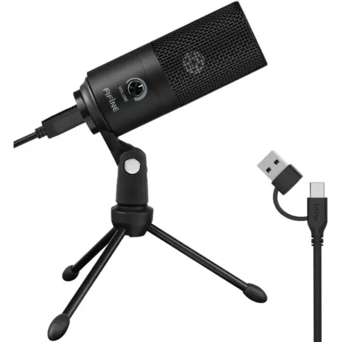 FIFINE K669B - USB condenser recording microphone with tripod — 1 FIFINE K669B - USB condenser recording microphone with tripod — 1