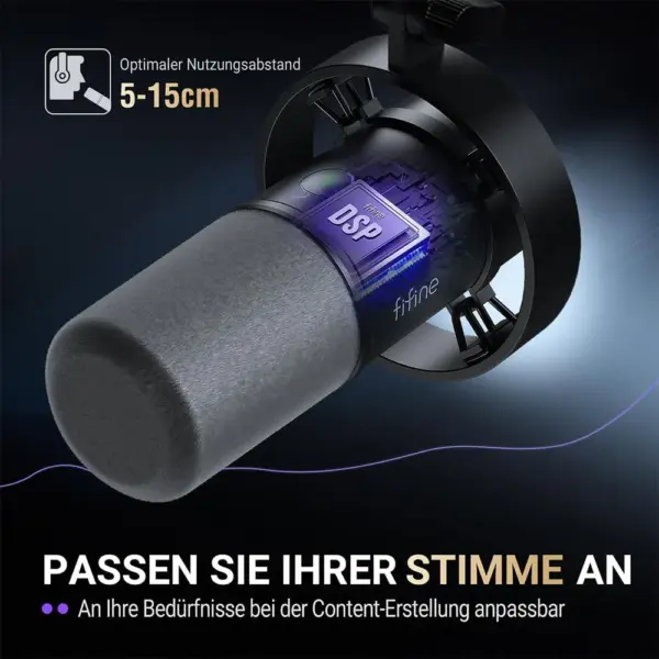 FIFINE K688CT - Dynamisches Podcast-Mikrofon-Set mit Arm — 5 FIFINE K688CT - Dynamisches Podcast-Mikrofon-Set mit Arm — 5
