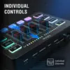 FIFINE SC3 - RGB gaming audio mixer with XLR microphone input — 3 FIFINE SC3 - RGB gaming audio mixer with XLR microphone input — 3