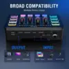 FIFINE SC3 - RGB gaming audio mixer with XLR microphone input — 4 FIFINE SC3 - RGB gaming audio mixer with XLR microphone input — 4