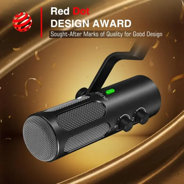 FIFINE TANK3 - All-metal dynamic USB/XLR podcast microphone — 2 FIFINE TANK3 - All-metal dynamic USB/XLR podcast microphone — 2