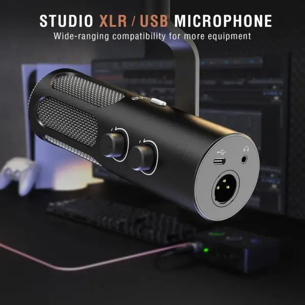 FIFINE TANK3 - All-metal dynamic USB/XLR podcast microphone — 3 FIFINE TANK3 - All-metal dynamic USB/XLR podcast microphone — 3