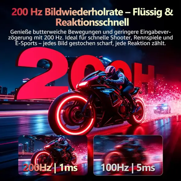 Gawfolk GF270C 200 Hz - Écran gaming incurvé 27 pouces Full HD 1800R, blanc — 3 Gawfolk GF270C 200 Hz - Écran gaming incurvé 27 pouces Full HD 1800R, blanc — 3