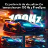Gawfolk GF270F - Monitor curvo de 27 pulgadas, 1800R, Full HD, 100 Hz — 3 Gawfolk GF270F - Monitor curvo de 27 pulgadas, 1800R, Full HD, 100 Hz — 3