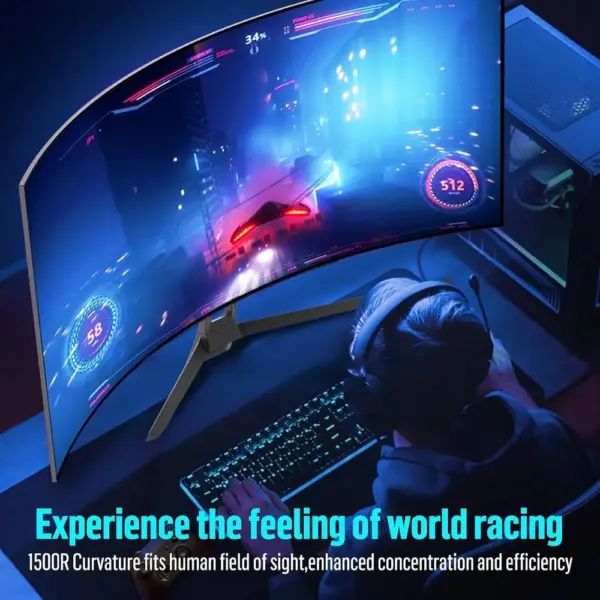 Gawfolk GF340C - 34 Zoll Curved Ultrawide Gaming Monitor, UWQHD, 165 Hz — 5 Gawfolk GF340C - 34 Zoll Curved Ultrawide Gaming Monitor, UWQHD, 165 Hz — 5