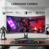 Gawfolk GFTY989 - Écran incurvé ultra large 34 pouces 3440 × 1440, 200 Hz — 2 Gawfolk GFTY989 - Écran incurvé ultra large 34 pouces 3440 × 1440, 200 Hz — 2
