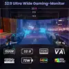 Gawfolk GFTY990 - 44,5 Zoll Super-Ultrawide Curved Gaming Monitor, DQHD, 180 Hz — 2 Gawfolk GFTY990 - 44,5 Zoll Super-Ultrawide Curved Gaming Monitor, DQHD, 180 Hz — 2