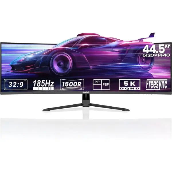 Gawfolk GFTY990 - 44.5-inch curved 32:9 DQHD 185 Hz gaming monitor — 1 Gawfolk GFTY990 - 44.5-inch curved 32:9 DQHD 185 Hz gaming monitor — 1