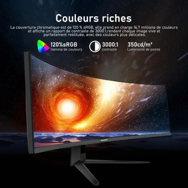 Gawfolk GFTY991 - Monitor super ultrawide curvo 45 pollici DQHD 240 Hz — 4 Gawfolk GFTY991 - Monitor super ultrawide curvo 45 pollici DQHD 240 Hz — 4