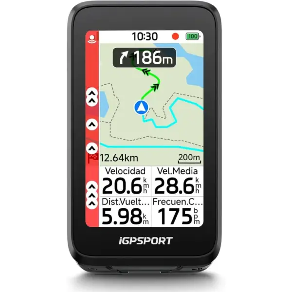 iGPSPORT BiNavi Air - Ciclocomputador GPS con mapas y pantalla táctil HD de 3 pulgadas — 1 iGPSPORT BiNavi Air - Ciclocomputador GPS con mapas y pantalla táctil HD de 3 pulgadas — 1