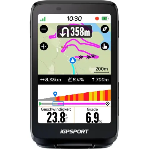 iGPSPORT BiNavi - GPS-Fahrradcomputer mit 3,5-Zoll-Touchscreen und Kartennavigation — 1 iGPSPORT BiNavi - GPS-Fahrradcomputer mit 3,5-Zoll-Touchscreen und Kartennavigation — 1