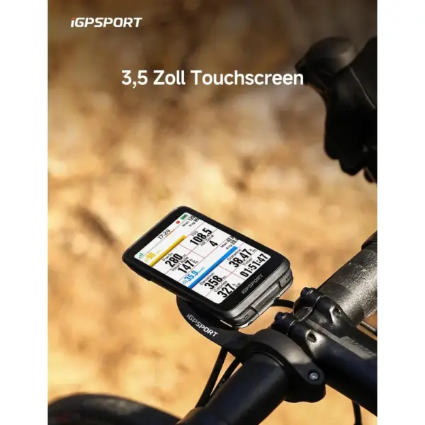 iGPSPORT BiNavi - GPS-Fahrradcomputer mit 3,5-Zoll-Touchscreen und Kartennavigation — 2 iGPSPORT BiNavi - GPS-Fahrradcomputer mit 3,5-Zoll-Touchscreen und Kartennavigation — 2