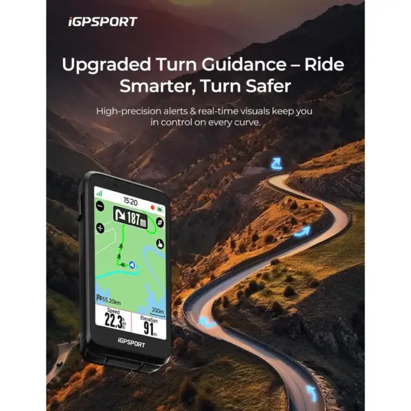 iGPSPORT BiNavi - GPS bike computer with 3.5-inch touchscreen and map navigation — 2 iGPSPORT BiNavi - GPS bike computer with 3.5-inch touchscreen and map navigation — 2