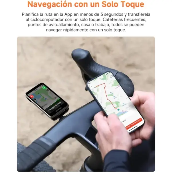 iGPSPORT BiNavi - Ciclocomputador GPS con mapas y pantalla táctil de 3,5 pulgadas — 5 iGPSPORT BiNavi - Ciclocomputador GPS con mapas y pantalla táctil de 3,5 pulgadas — 5