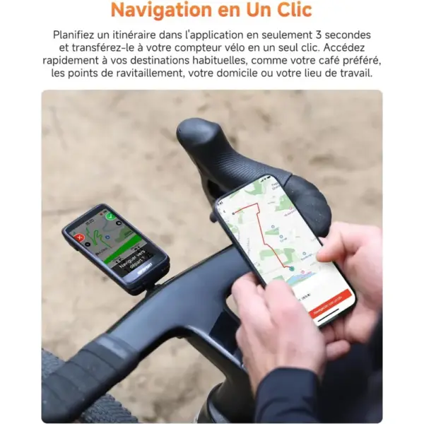 iGPSPORT BiNavi - Compteur vélo GPS tactile 3,5 pouces avec navigation cartographique — 5 iGPSPORT BiNavi - Compteur vélo GPS tactile 3,5 pouces avec navigation cartographique — 5