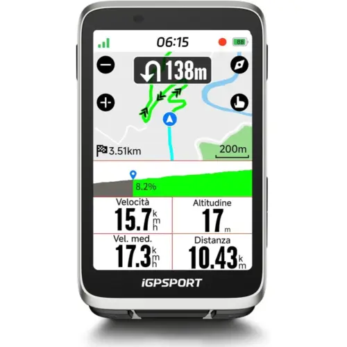 iGPSPORT BiNavi - Ciclocomputer GPS con mappe e display touch da 3,5 pollici — 1 iGPSPORT BiNavi - Ciclocomputer GPS con mappe e display touch da 3,5 pollici — 1