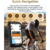 iGPSPORT BiNavi Ultra - GPS bike computer with 3.7-inch touchscreen and 64 GB storage — 3 iGPSPORT BiNavi Ultra - GPS bike computer with 3.7-inch touchscreen and 64 GB storage — 3