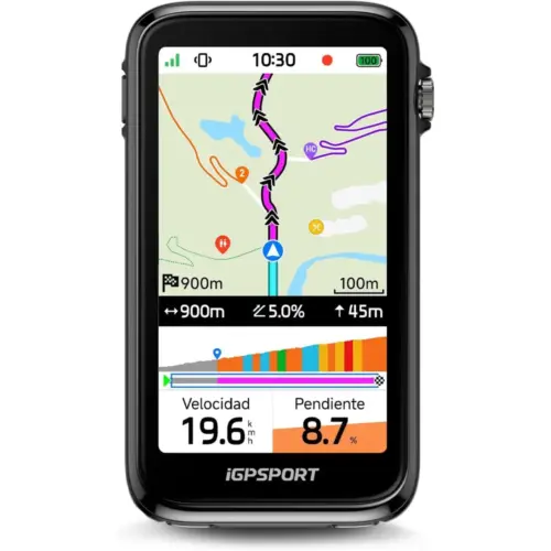 iGPSPORT BiNavi Ultra - Ciclocomputador GPS táctil de 3,7 pulgadas con navegación offline — 1 iGPSPORT BiNavi Ultra - Ciclocomputador GPS táctil de 3,7 pulgadas con navegación offline — 1