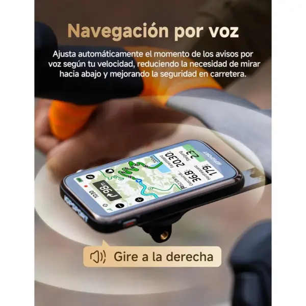 iGPSPORT BiNavi Ultra - Ciclocomputador GPS táctil de 3,7 pulgadas con navegación offline — 4 iGPSPORT BiNavi Ultra - Ciclocomputador GPS táctil de 3,7 pulgadas con navegación offline — 4