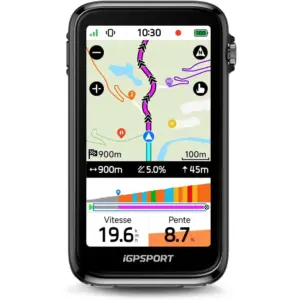 iGPSPORT BiNavi Ultra - Compteur vélo GPS 3,7 pouces avec navigation vocale — 1
