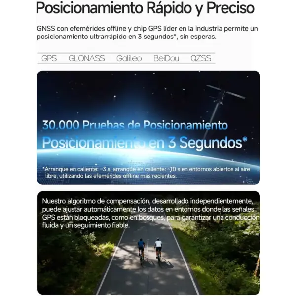 iGPSPORT BSC100MAX - Ciclocomputador GPS con pantalla de 3 pulgadas — 3 iGPSPORT BSC100MAX - Ciclocomputador GPS con pantalla de 3 pulgadas — 3