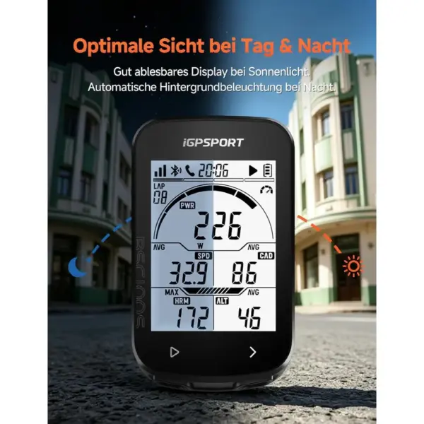 iGPSPORT BSC100S - kabelloser GPS-Fahrradcomputer mit 2,6-Zoll-Display — 5 iGPSPORT BSC100S - kabelloser GPS-Fahrradcomputer mit 2,6-Zoll-Display — 5