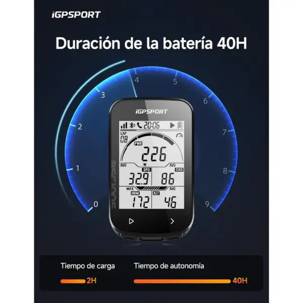 iGPSPORT BSC100S - GPS bike computer with 2.6-inch auto-backlit screen — 3 iGPSPORT BSC100S - GPS bike computer with 2.6-inch auto-backlit screen — 3