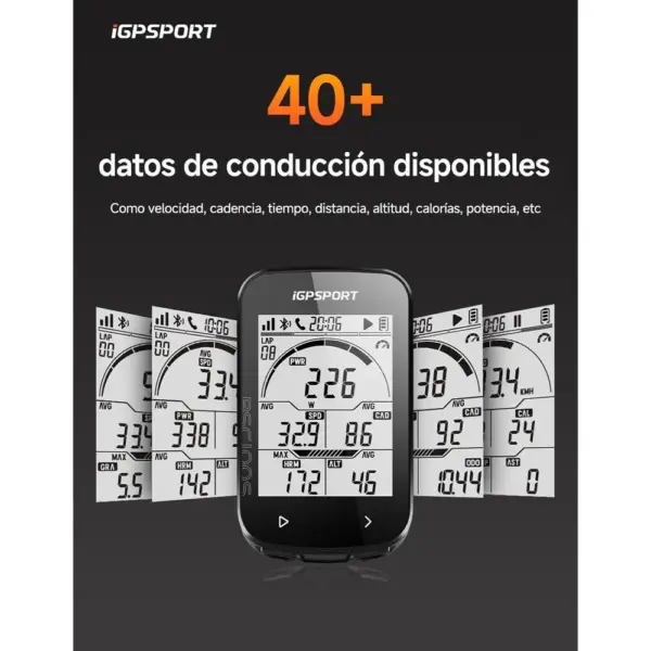 iGPSPORT BSC100S - Ciclocomputador GPS con pantalla de 2,6 pulgadas y 40 h — 3 iGPSPORT BSC100S - Ciclocomputador GPS con pantalla de 2,6 pulgadas y 40 h — 3