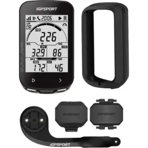 iGPSPORT BSC100S - Ciclocomputer GPS con display da 2,6 pollici e oltre 40 dati — 1