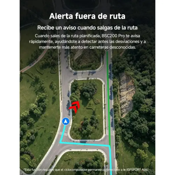 iGPSPORT BSC200 Pro - Ciclocomputador GPS táctil de 3 pulgadas con navegación — 4 iGPSPORT BSC200 Pro - Ciclocomputador GPS táctil de 3 pulgadas con navegación — 4