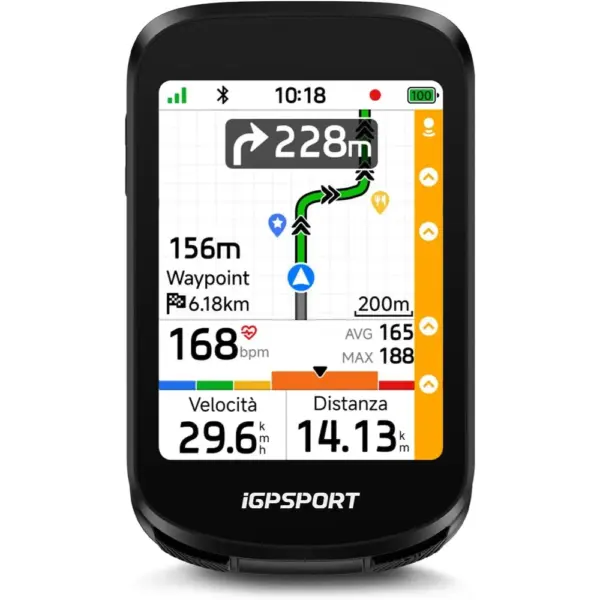 iGPSPORT BSC200 Pro - Ciclocomputer GPS touchscreen da 3 pollici con navigazione — 1 iGPSPORT BSC200 Pro - Ciclocomputer GPS touchscreen da 3 pollici con navigazione — 1