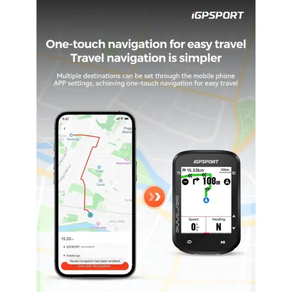 iGPSPORT BSC200S - GPS bike computer with 2.4-inch colour screen and navigation — 5 iGPSPORT BSC200S - GPS bike computer with 2.4-inch colour screen and navigation — 5