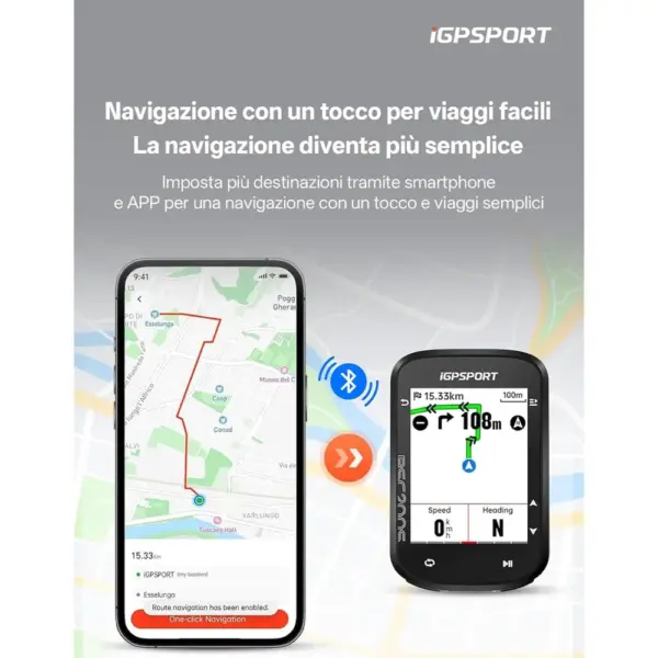 iGPSPORT BSC200S - Ciclocomputer GPS a colori con navigazione del percorso — 3 iGPSPORT BSC200S - Ciclocomputer GPS a colori con navigazione del percorso — 3