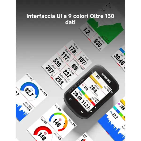 iGPSPORT BSC200S - Ciclocomputer GPS a colori con navigazione del percorso — 5 iGPSPORT BSC200S - Ciclocomputer GPS a colori con navigazione del percorso — 5
