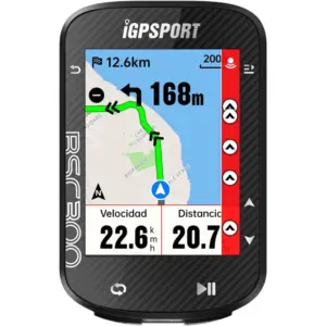 iGPSPORT BSC300 - Compteur vélo GPS avec navigation sur carte couleur, écran 2,4 pouces — 1