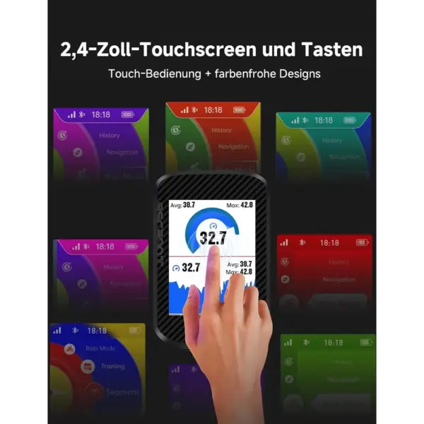 iGPSPORT BSC300T - GPS-Fahrradcomputer mit Touchscreen und Kartennavigation — 3 iGPSPORT BSC300T - GPS-Fahrradcomputer mit Touchscreen und Kartennavigation — 3